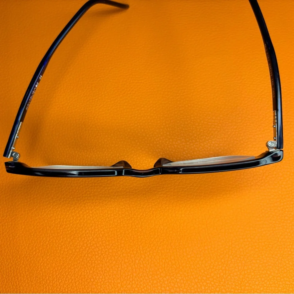 David Jones Black Square Frame Vision Prescription Glasses 2161 49/71 140‎ C853
